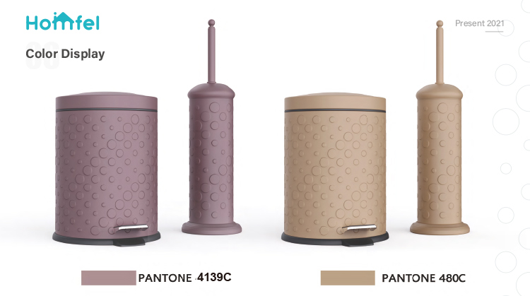 Convenient Rolling Cover Foot Pedal Bin Stainless Steel Trash Can for Neat and Organized Spaces