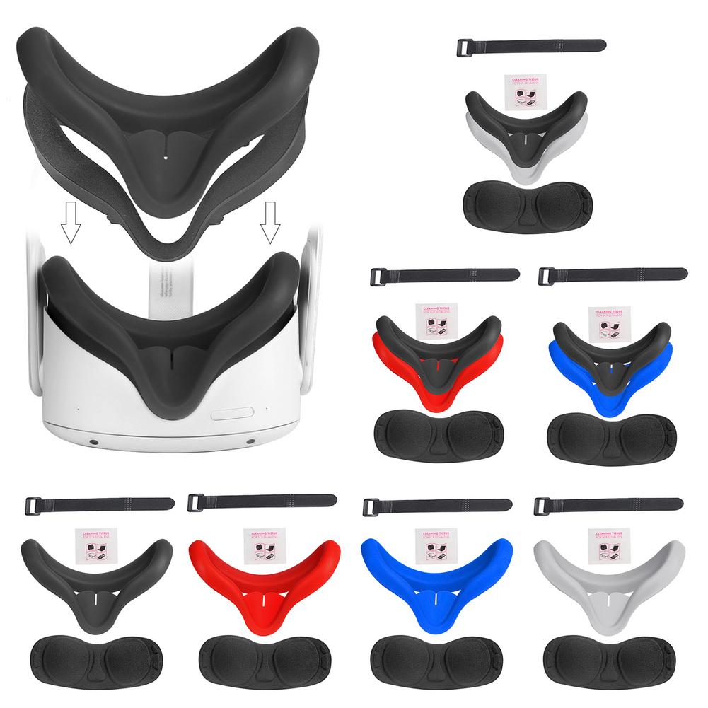 Cheapest Price For Oculus Quest 2 Replacement Face Pad Cushion Face Cover Bracket Protective Mat Eye Pad For Oculus Quest 2