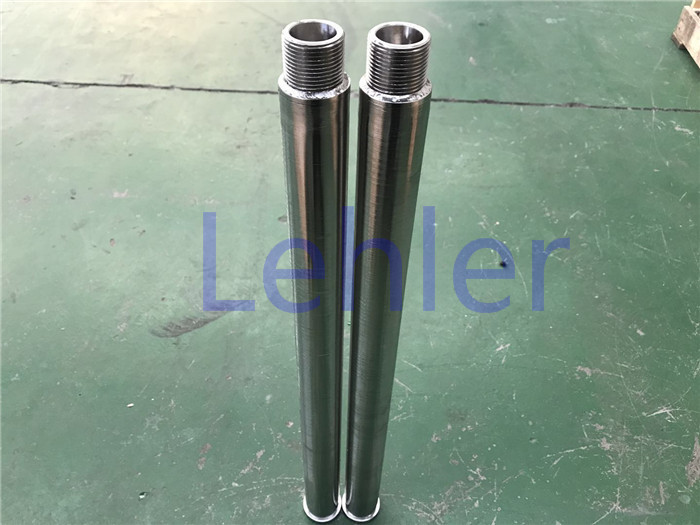Lehler Circular Wedge Wire Filter , V Wire Screen For Cartridge Filter