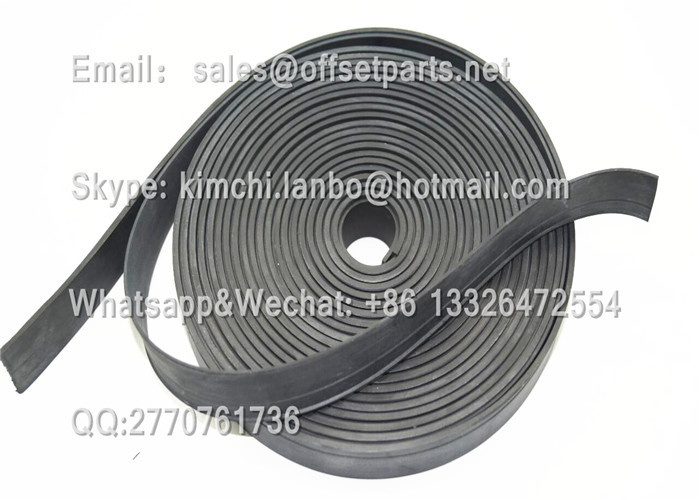 LANBOFFSETPRESS KBA Sealing Rubber Strip Universal 10m*17.5mm*0.1mm China Made Offset Printing Machine Parts