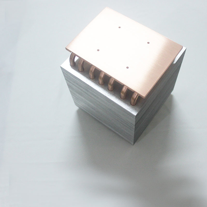 Ati Radeon Hd 5870 1000W Heat Pipe Heat Sink For LED Big Power Lighting