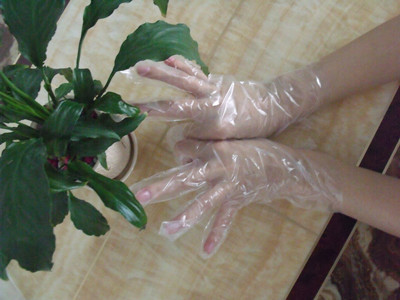 0.6/Pc Kitchen Hdpe Food Grade Disposable Gloves For Cooking