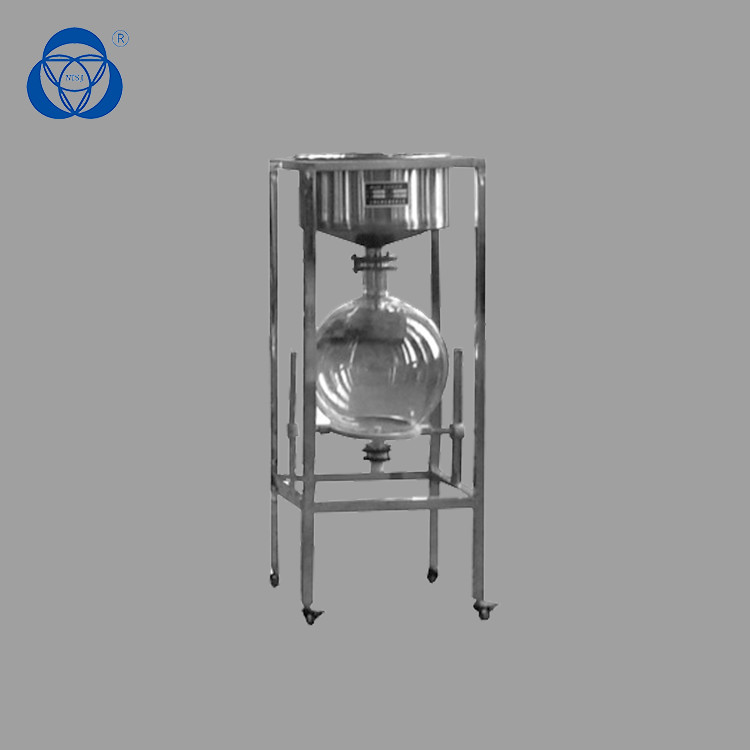 Lab Glass Reactor Vacuum Buchner Funnel Stainless Steel Material