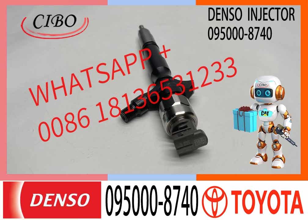 23670-0L010 095000-8740 Diesel Engine Parts Fuel Injectors for Toyota 2Kd-Ftv 095000-8740 23670-09360