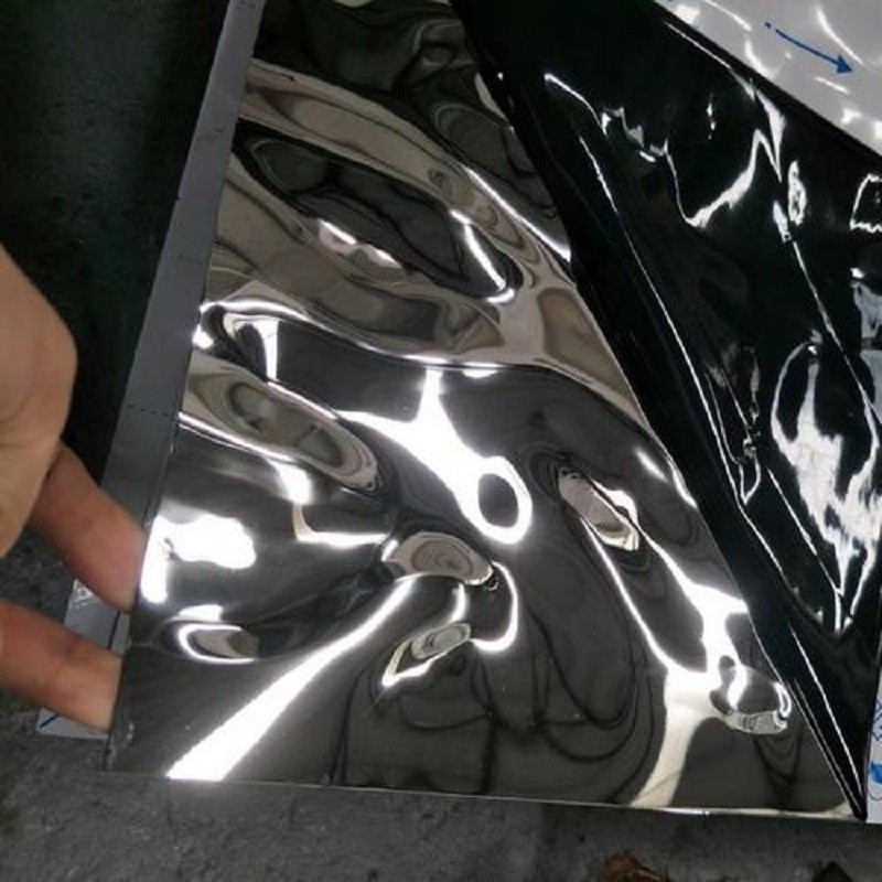 1000 x 2000mm 1219 x 2438mm Standard Size Water Ripple Stainless Steel Sheet AISI304
