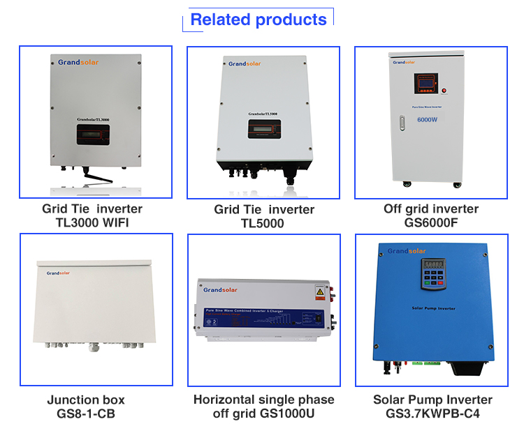 Three Phase On Grid Inverter Photovoltaic Solar Grid Connected Inverter MPPT