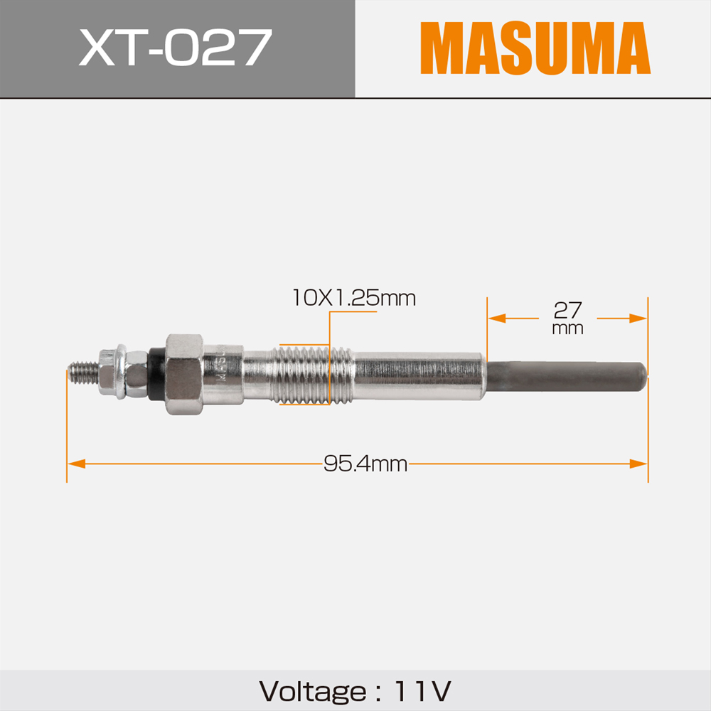 Car Ignition Glow Plug Heater D17A2 1700cc 19850-64031 for Toyota Land Cruiser HDJ81V
