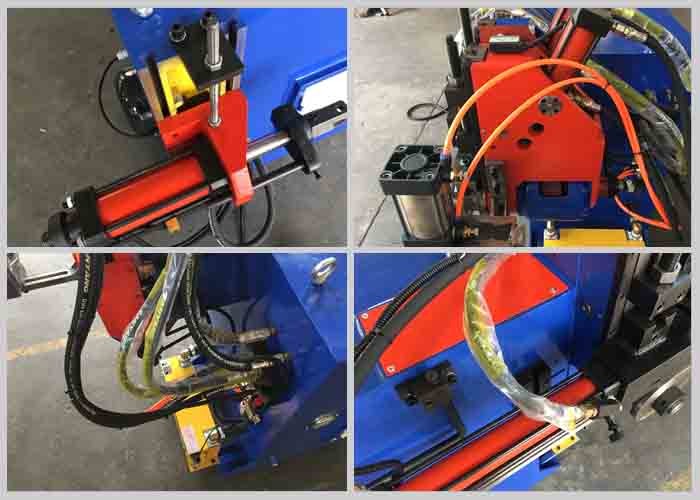 Custom Automatic Pipe Bending Machine Touch Screen Control Low Power Construction