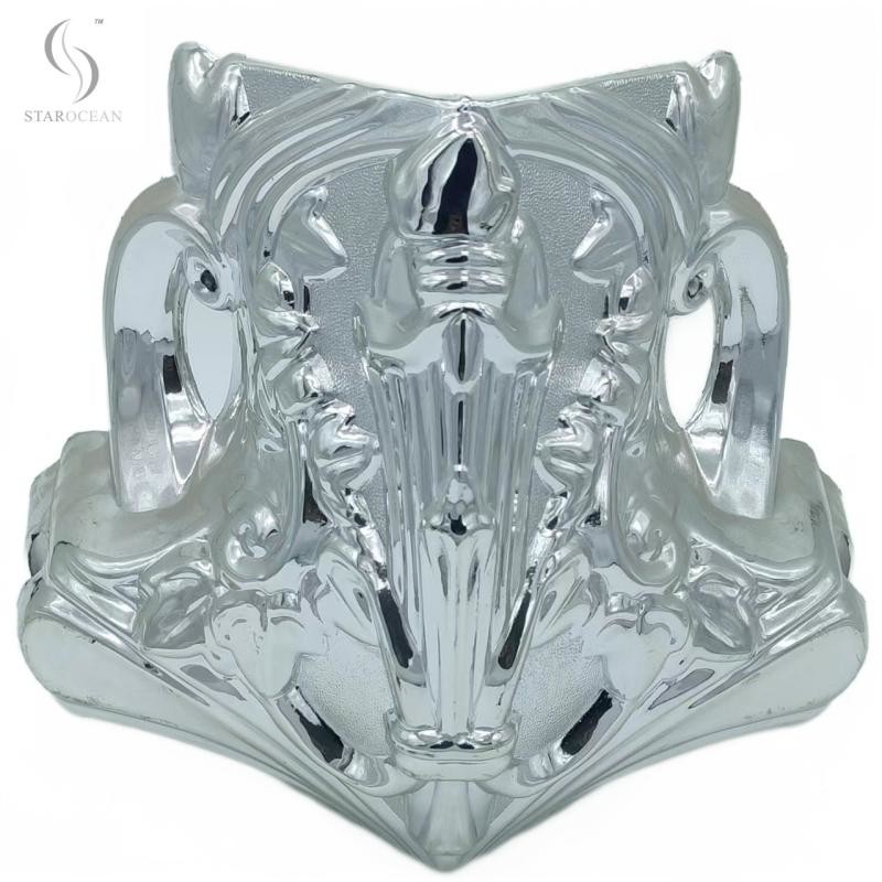 Exquisite Metal Coffin Decoration ABS Plastic Customized Colors Non-toxic 17#