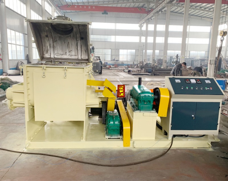 Viscous Fluid Horizontal Z-Shape Sigma Kneader Mixer Machine With Screw Extruder