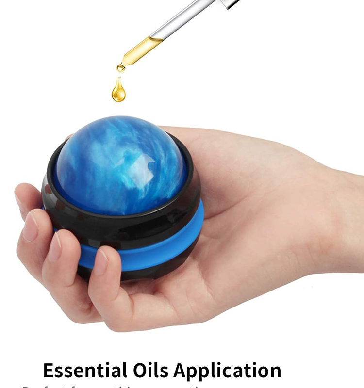 Colorful Handheld Self Massage Roller Ball Dia54mm Simple Device