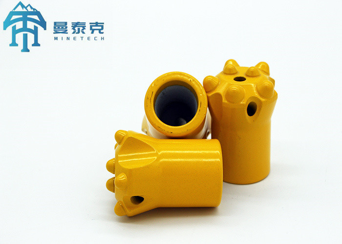 6buttons 11degree Tapered Button Rock Drill Bits , 32mm Mining Drill Bits