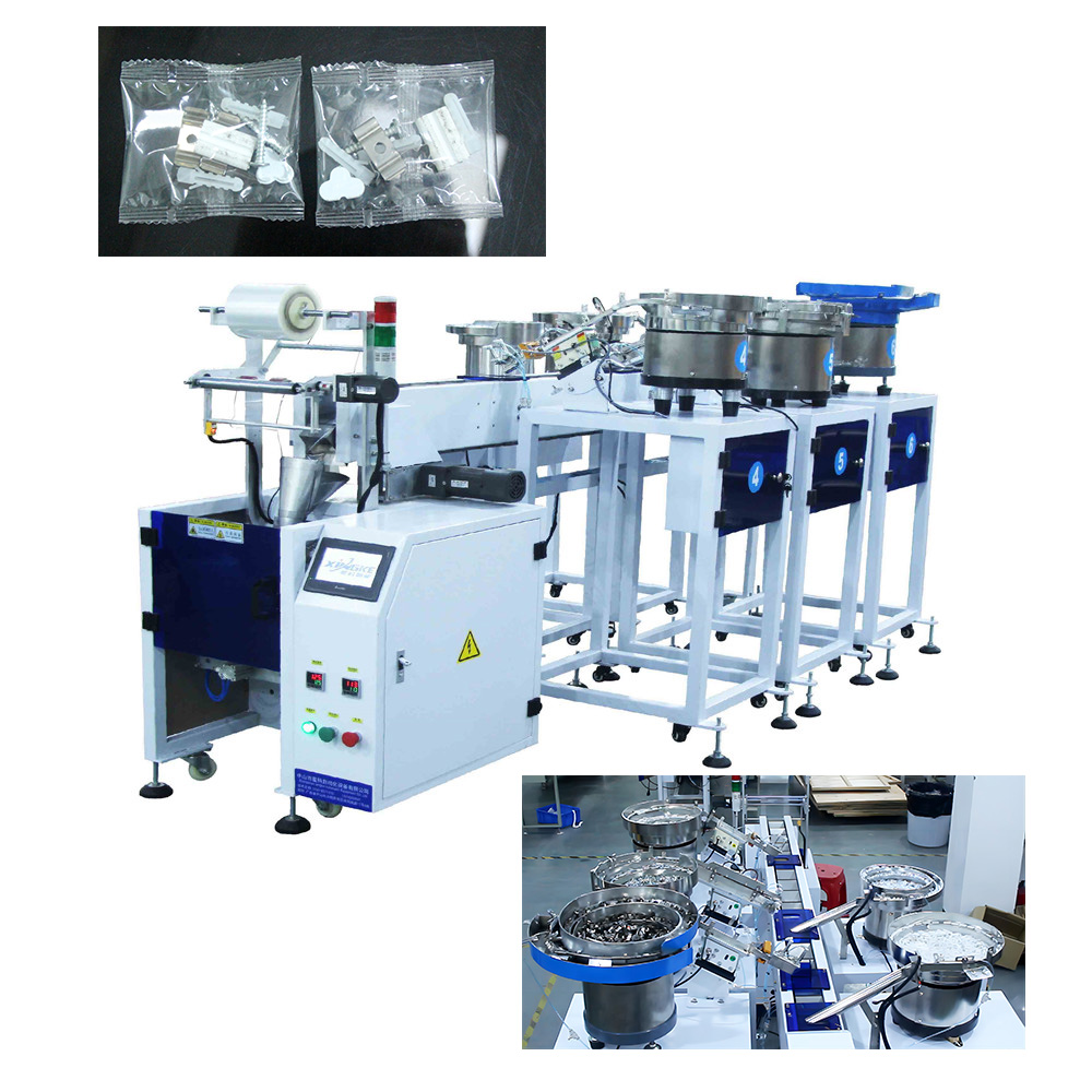 XK-B865T Hardware Screw Nut Automatic Packaging Counting Sealing Packing Machine