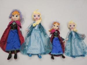 Buy cheap 20 inch Purple Frozen Ana And Elsa Disney Plush Toys Soft Cartoon Stuffed Doll product