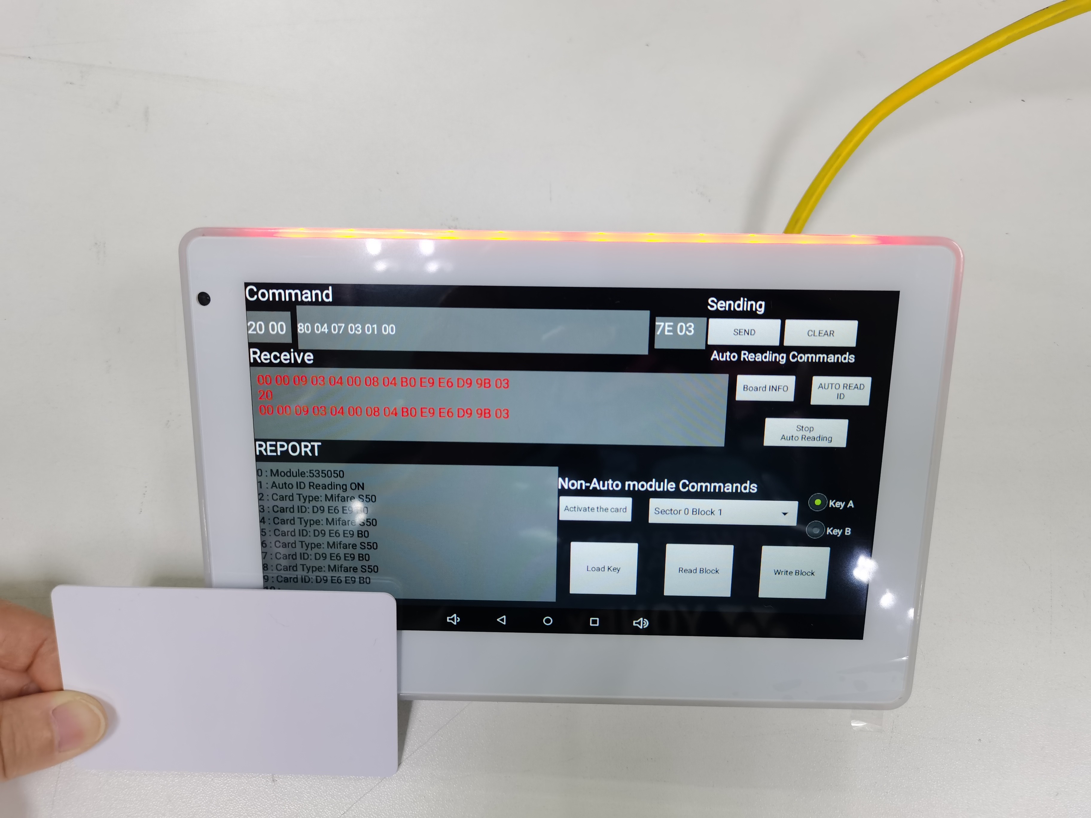 OEM 7 Inch Wall Kiosk Android POE Ethernet LCD Touch Screen Tablet PC with RS232 RS485 GPIO