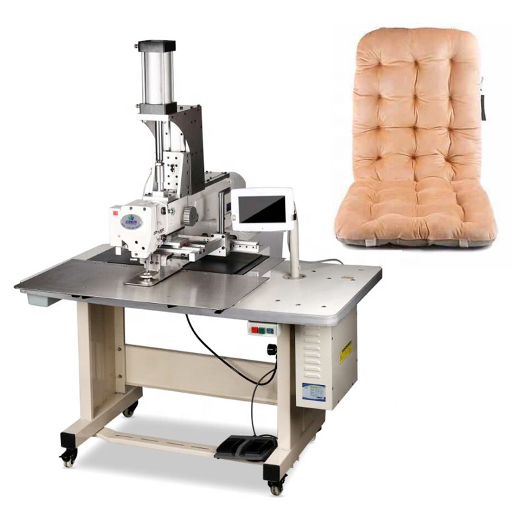 Industrial Pillow Sewing Machine Automatic Cushion Dot Pattern Sewing Making Machine