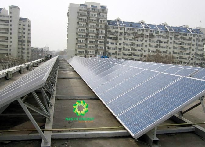 PV Mount System Customized Compatible Flat Roof Solar Mounting System Unique Flexible Structure
