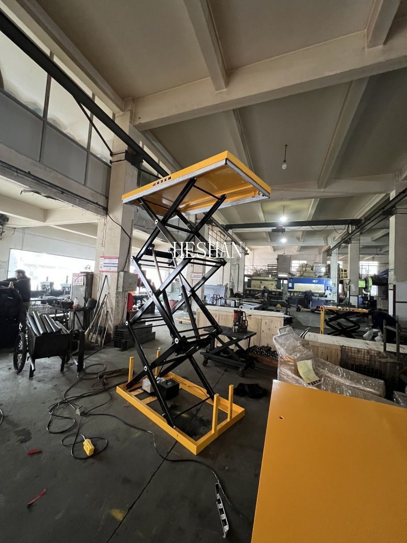 Mini Scissor Lift Table Stationary Material Handling Lift Tables 2000kg 2500kg