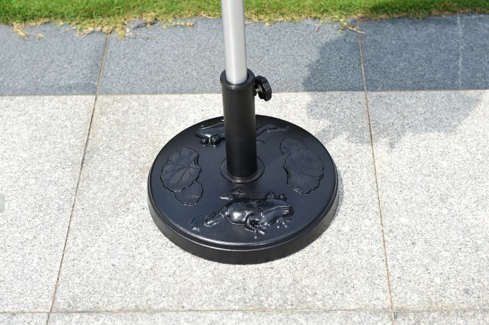 2.7m Middle Aluminum Patio Umbrella Outdoor Umbrella Without Back