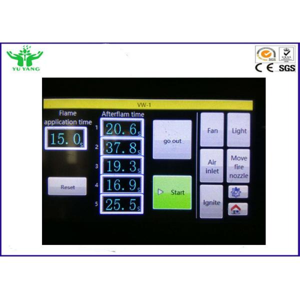 UL1581 Wire and Cable Fire Test Chamber Wire Testing Equipment