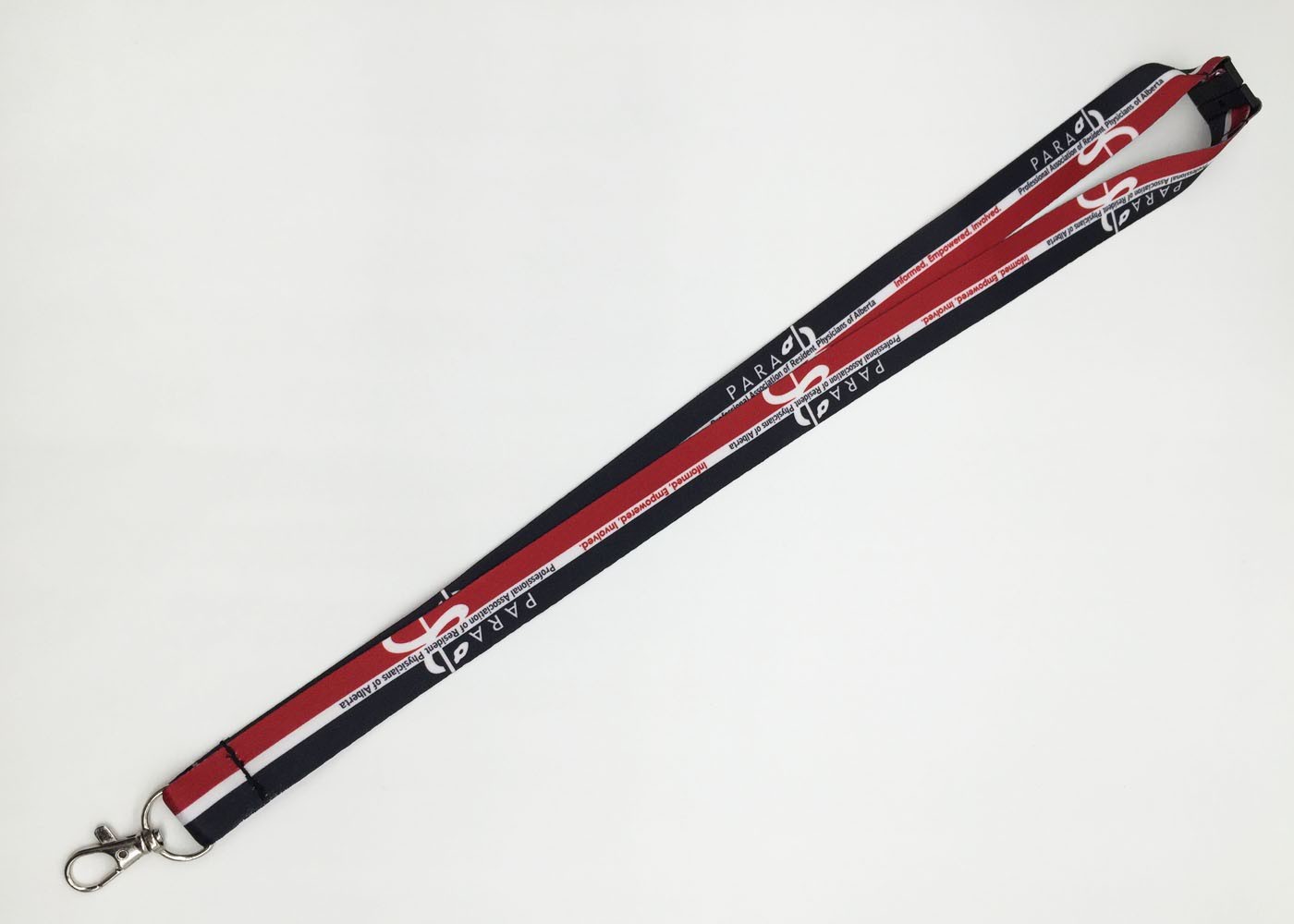 Key / Mobile Phone / Whistle Dye Sublimation Lanyards For Id Badges