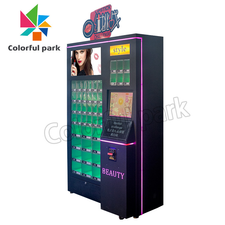 Lipstick Cosmetic Vending Machine 65 Checks With Touching Screen