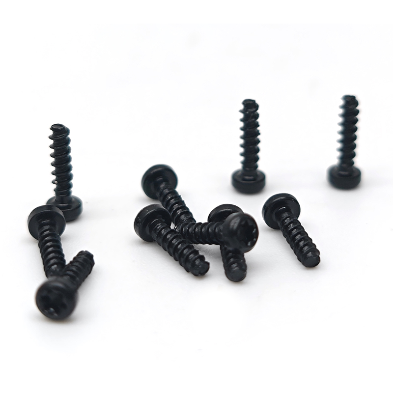 Stainless Steel Black Oxide Torx PT Thread Mini Screw for Plastic