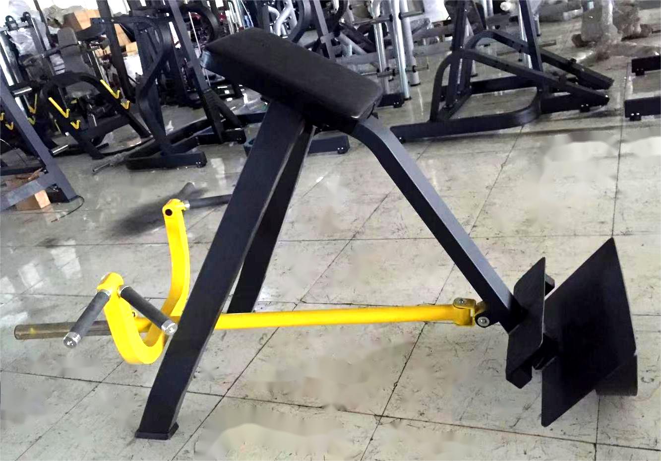 Strength Training Incline Level Row/T-Bar Row for Chest Back Shoulder Leg Exercise