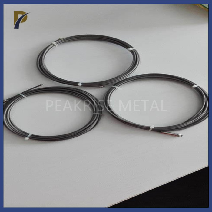 Diameter 5.0mm Tungsten Wire Electrode Cable Rope Properties Of Tungsten Wire For Vacuum Single Crystal Furnace