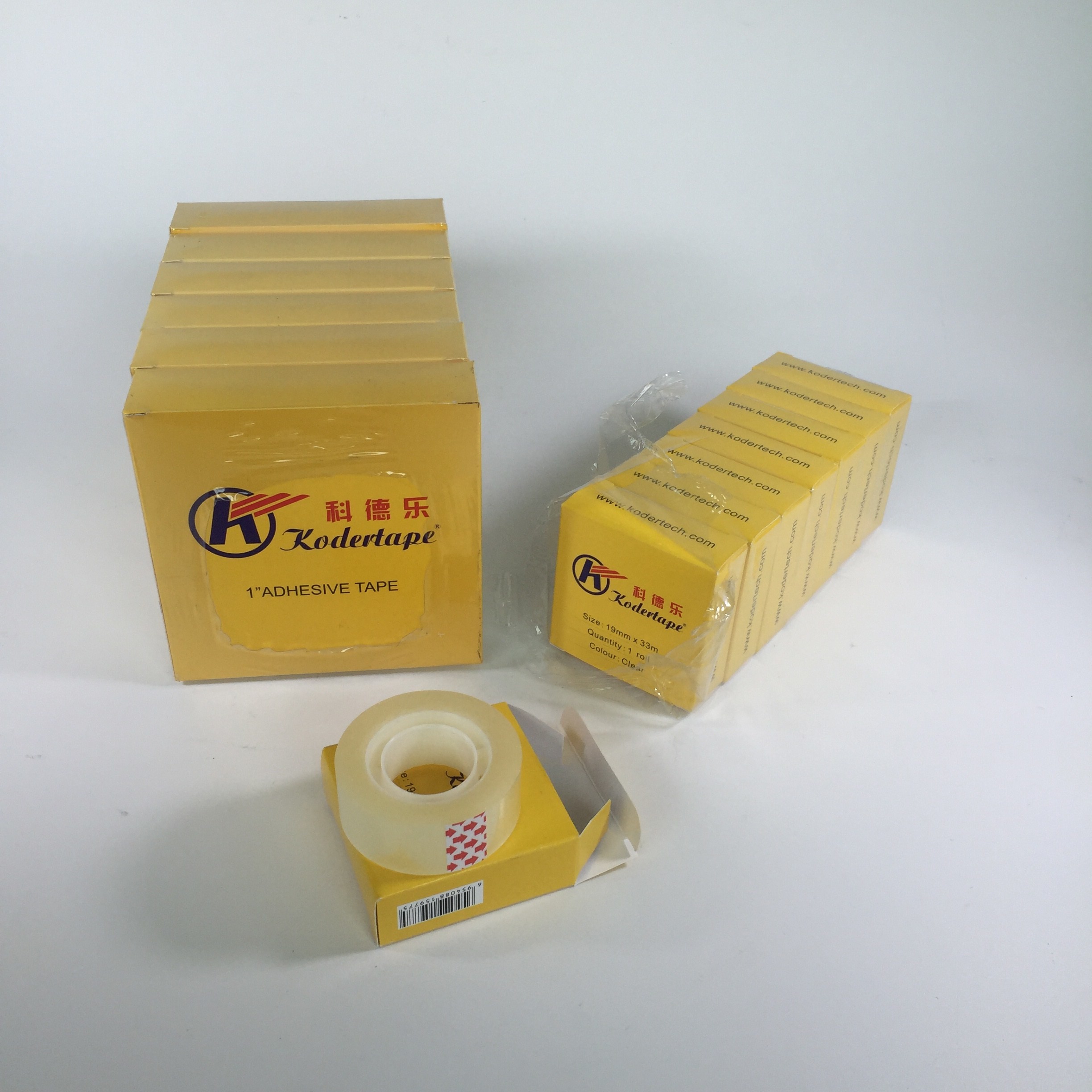 Easy Tear Type Clear Bopp Stationery Adhesive Packing Tape for Sutdent