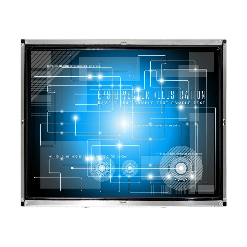 10.4 Inch SAW Touch Screen Monitor Metal Cased Open Frame Atm Lcd Monitor