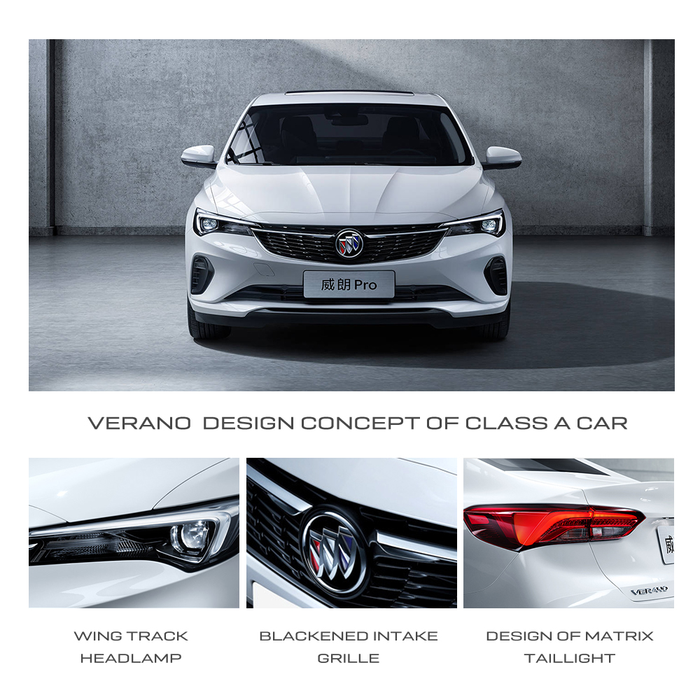 s Latest Gas Vehicle 2024 Buick Verano Pro Luxury with Wheelbase 2700 and Tank Volume 44