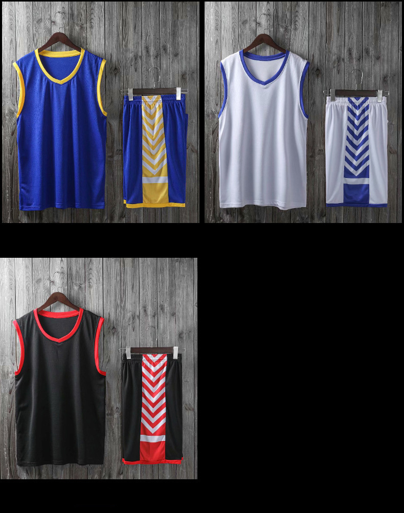 Adult children basketball suit custom men's competition training camp sports team uniform light board basketball suit