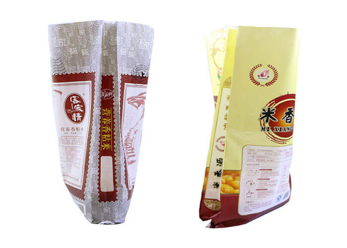 Weather Resistant Poly Feed Sacks Cat Food Bag Multi Color Moisture Proof