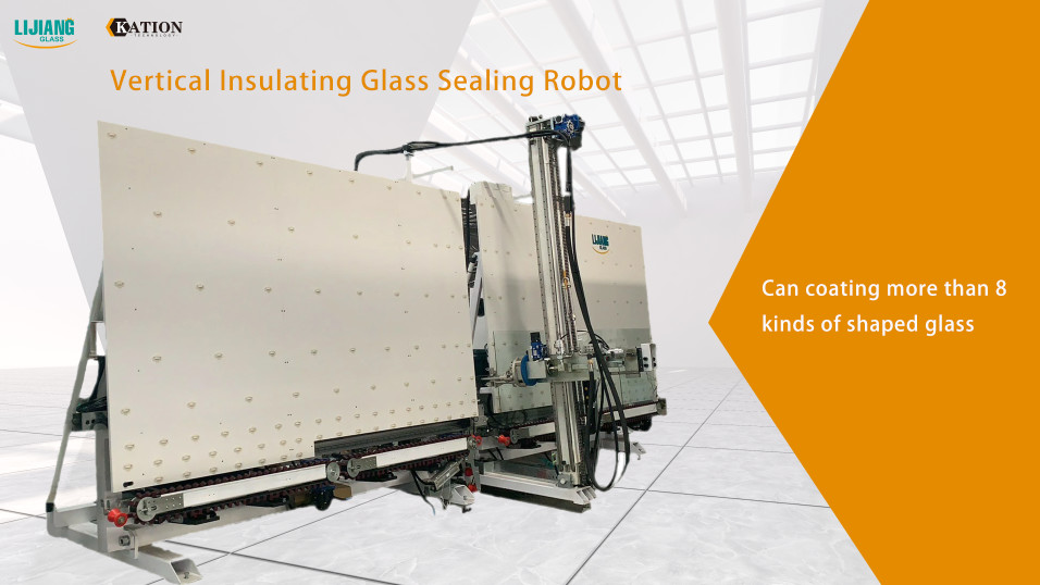 8 Servo Motors Insulating Glass Sealing Robot Two Component Silicone Polysulfide Sealant