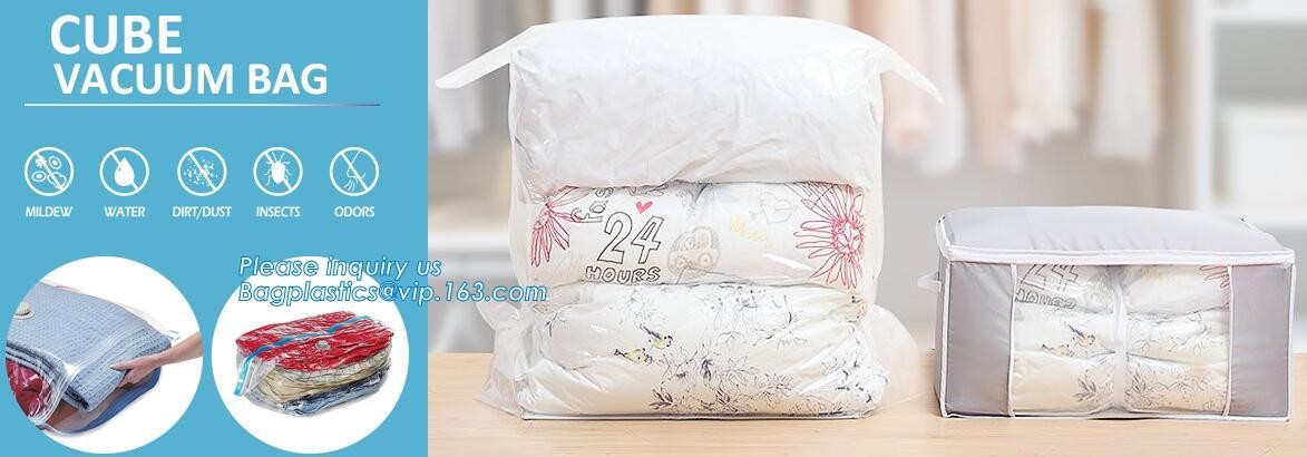 vacuum compressed storage bag, vacuum storage cube bags, compressed storage seal bags, vac pac, bagplastics, bagease p