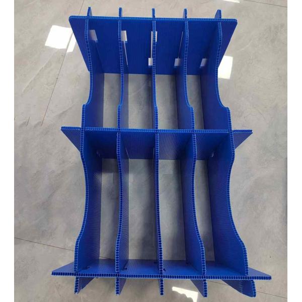 Plastic Dividers Box PP Corrugaated Sheet Hollow Board Shipping Turnover Bin