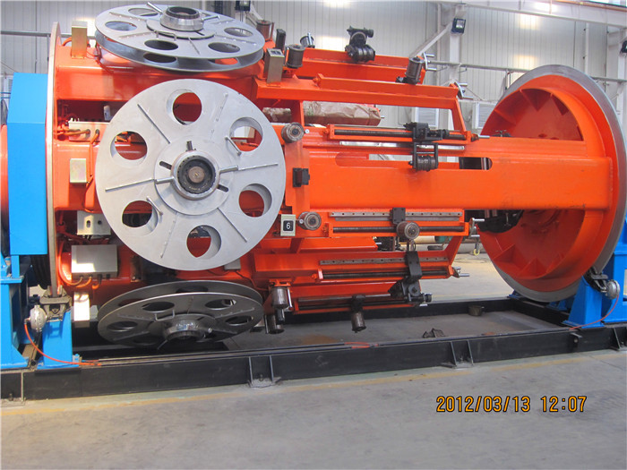 Pressure Bearing Layer Flat Steel Tape Armouring Winding Machine Of Submarine Fexible Pipe Production Line