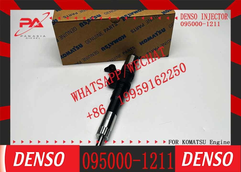 Common rail injector 0950001211 0950000800 6156113100 6156113300 095000-1211 095000-0800 6156-11-3100 6156-11-3300 For K