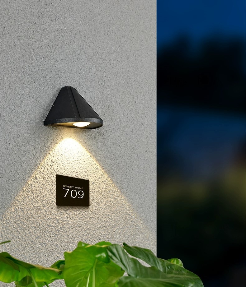 Outdoor wall lamp waterproof garden lamps exterior wall light up and down luminous spotlight villa wall washing lighting