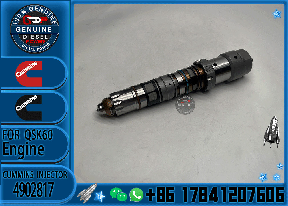 QSK60 Truck Engine Parts Common Rail Injector 4902817 4326784 4928345