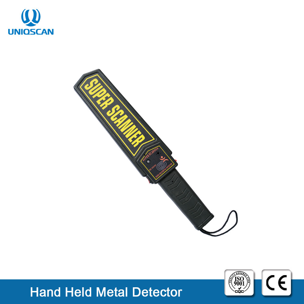 High Sensitivity ABS 9V Battery 40KHz IP31 Portable Hand Held Gold Metal Detector