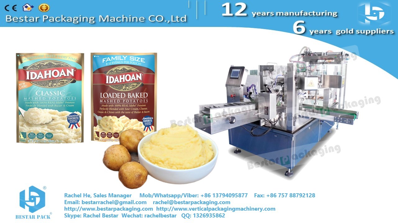 Hummus zipper pouch automatic packaging machine [Bestar] doypack machine