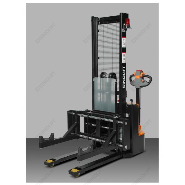 Sinolift CDD10-LS700 walkie fully electric lithium cell dual-arm reel stacker | roll handling