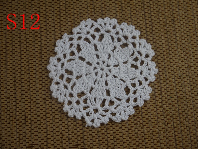 Handmade crocheted blanket handmade carpet yarn crochet decoration color block flower blanket