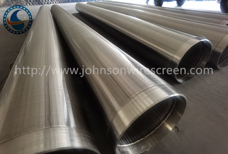 406mm Stainless Steel 1.0mm Slot Wedge Screen Filter For 300 Meters Deep Wells