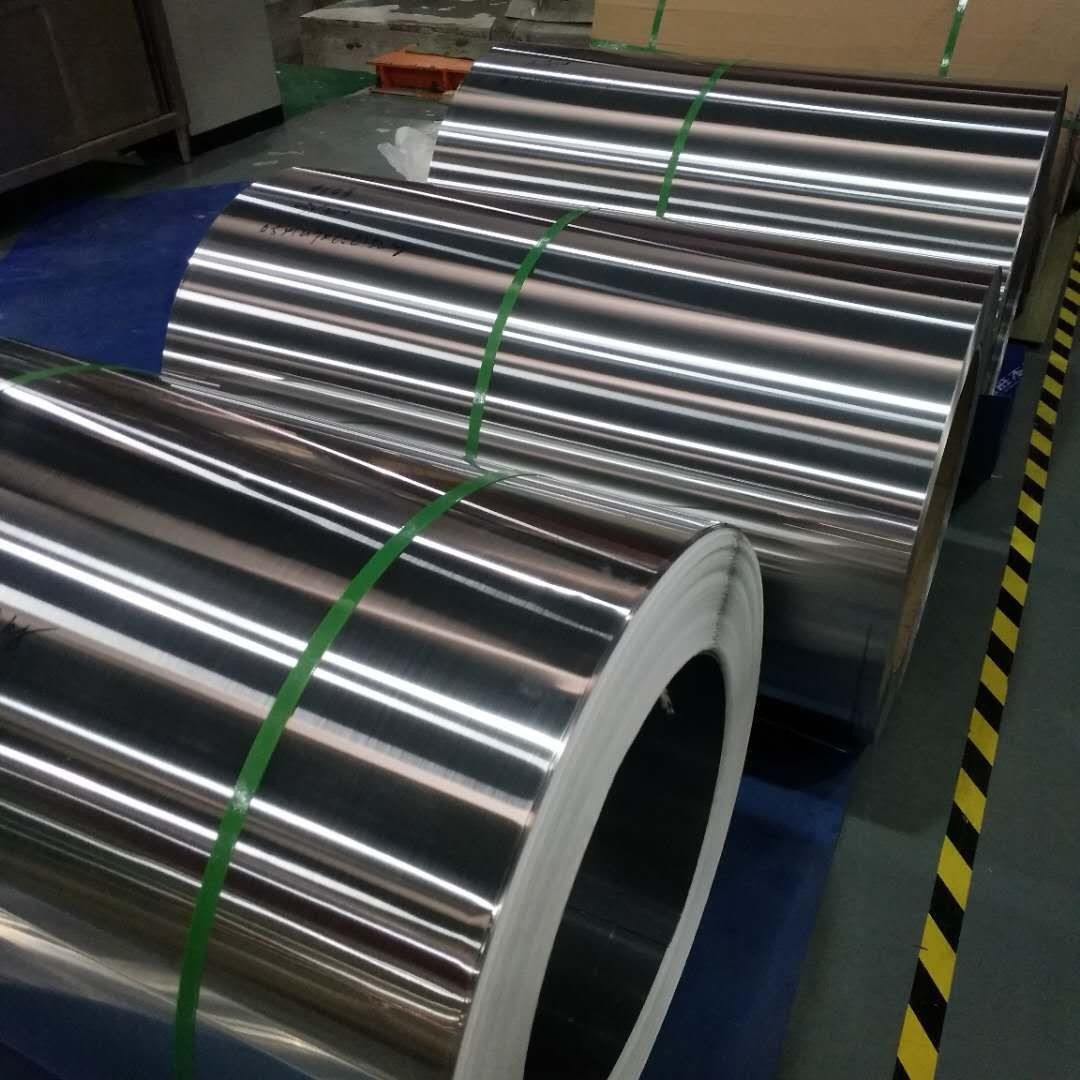 Width 1500Mm Mill Edge SS 304 Coil BA Mirror Surface Finished