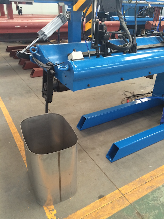 Heavy Duty Longitudinal Seam Welder 380V 60A Square Tube Welding Machine