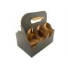 Buy cheap Tray Basket Paper Corrugated Cardboard Shipping Boxes 2 - 6 Coffee Cup Carry from wholesalers