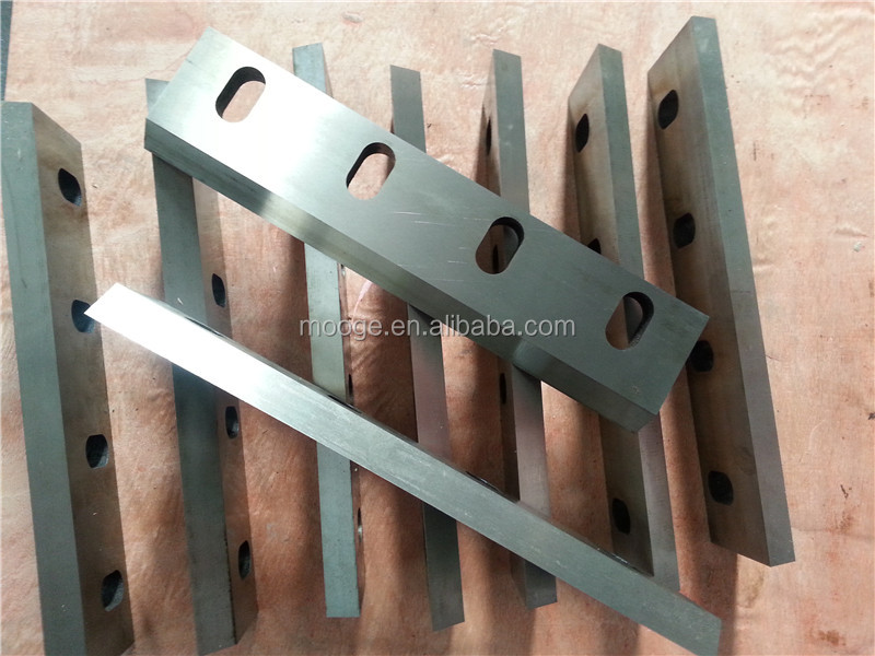 Hard Wearing Plastic Auxiliary Machinery 48-68 Hrc Shredder Blades For Plastic